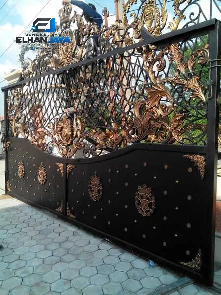 pagar besi tempa bekasi dari bengkel las elhan jaya (2)